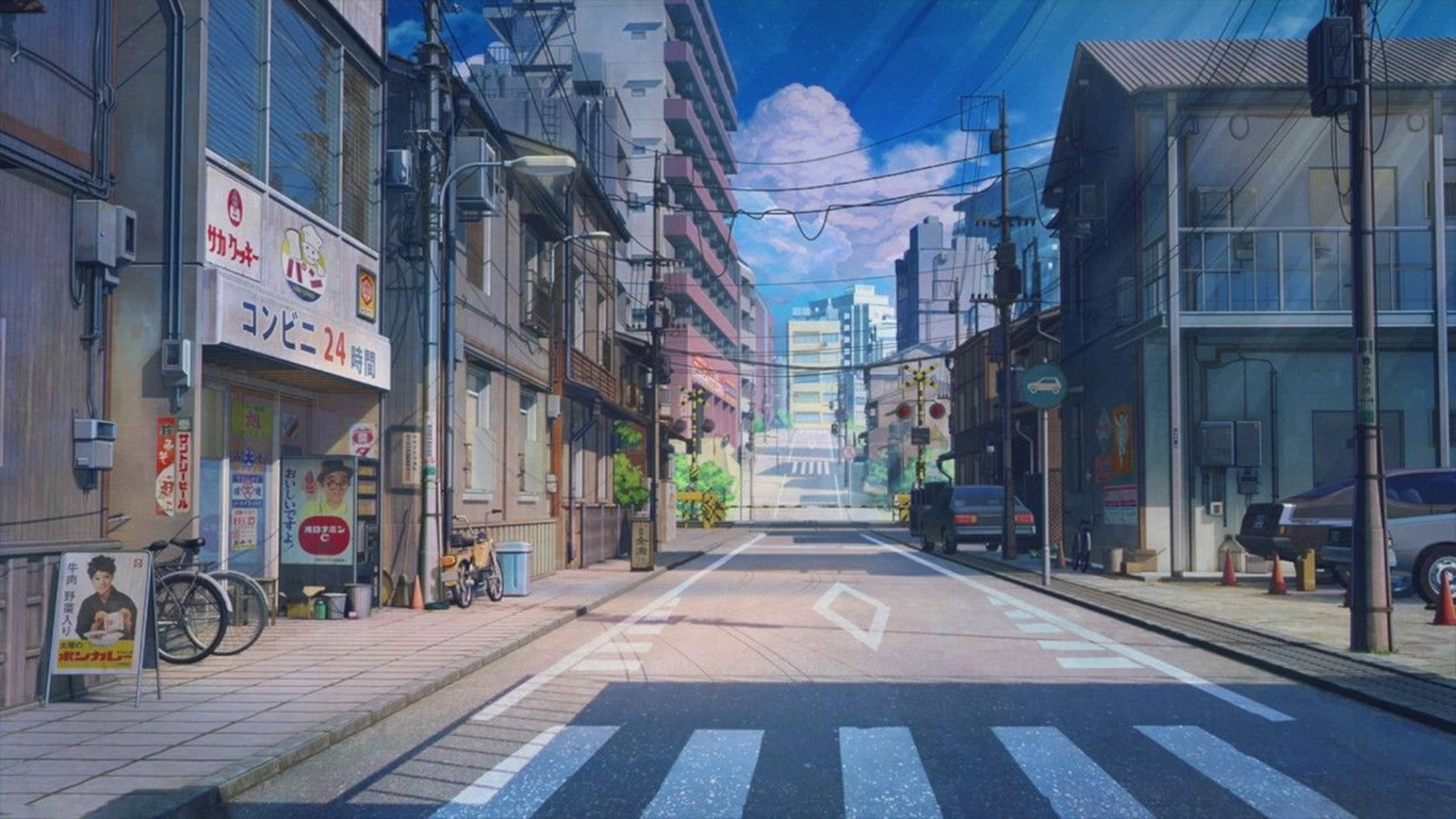 लो फाई एनीमे टोक्यो जापान स्ट्रीट — Japan GIF वॉलपेपर