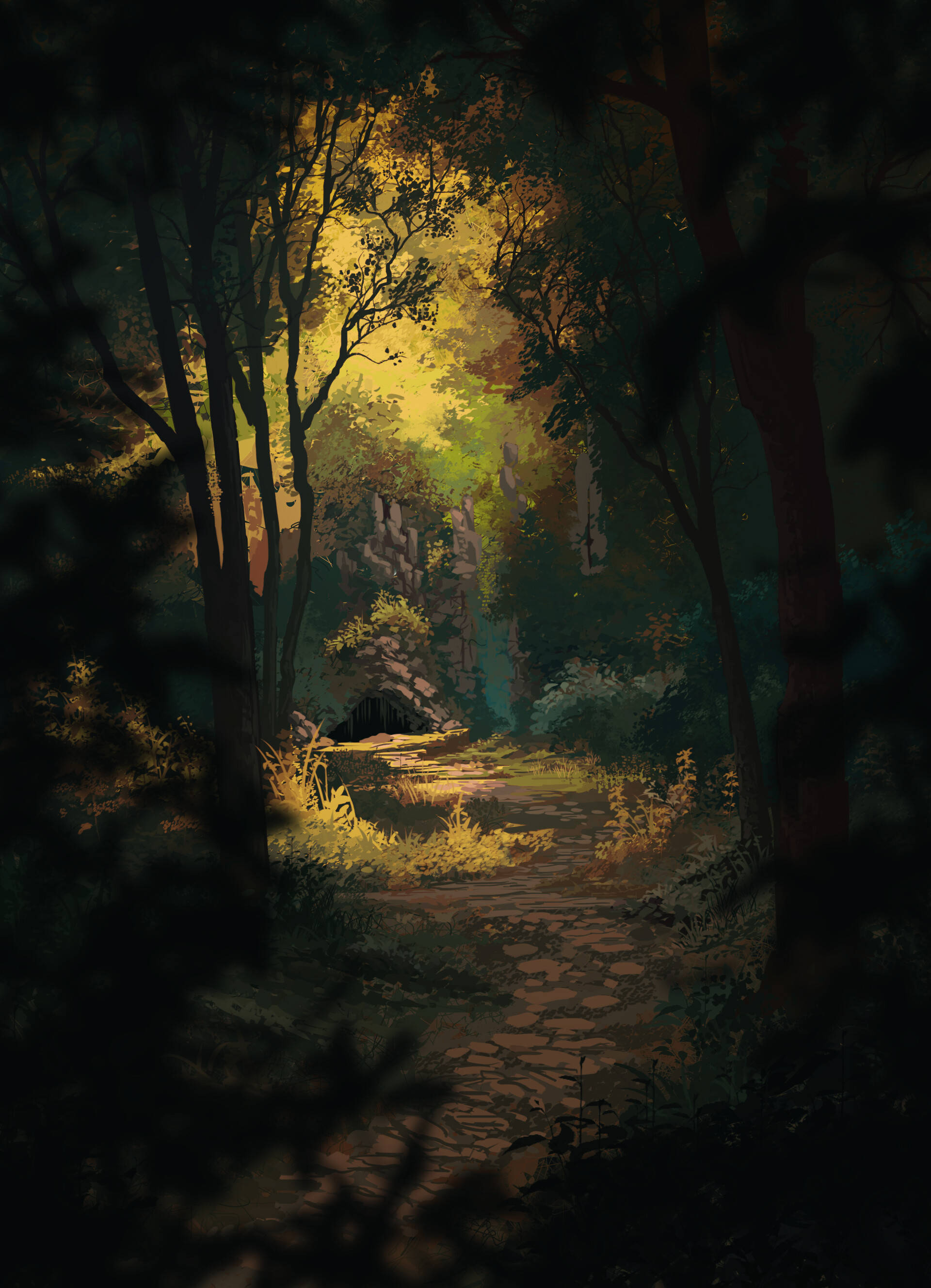 वन डिजिटल इलस्ट्रेशन वॉलपेपर