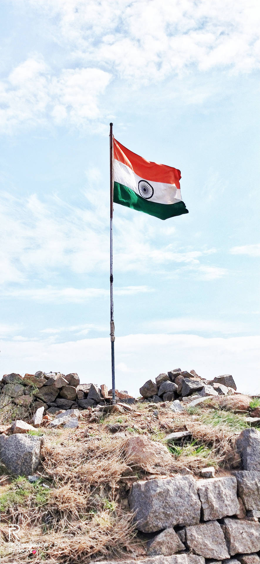 शानदार भारतीय झंडा मोबाइल — मोबाइल जीआईएफ वॉलपेपर