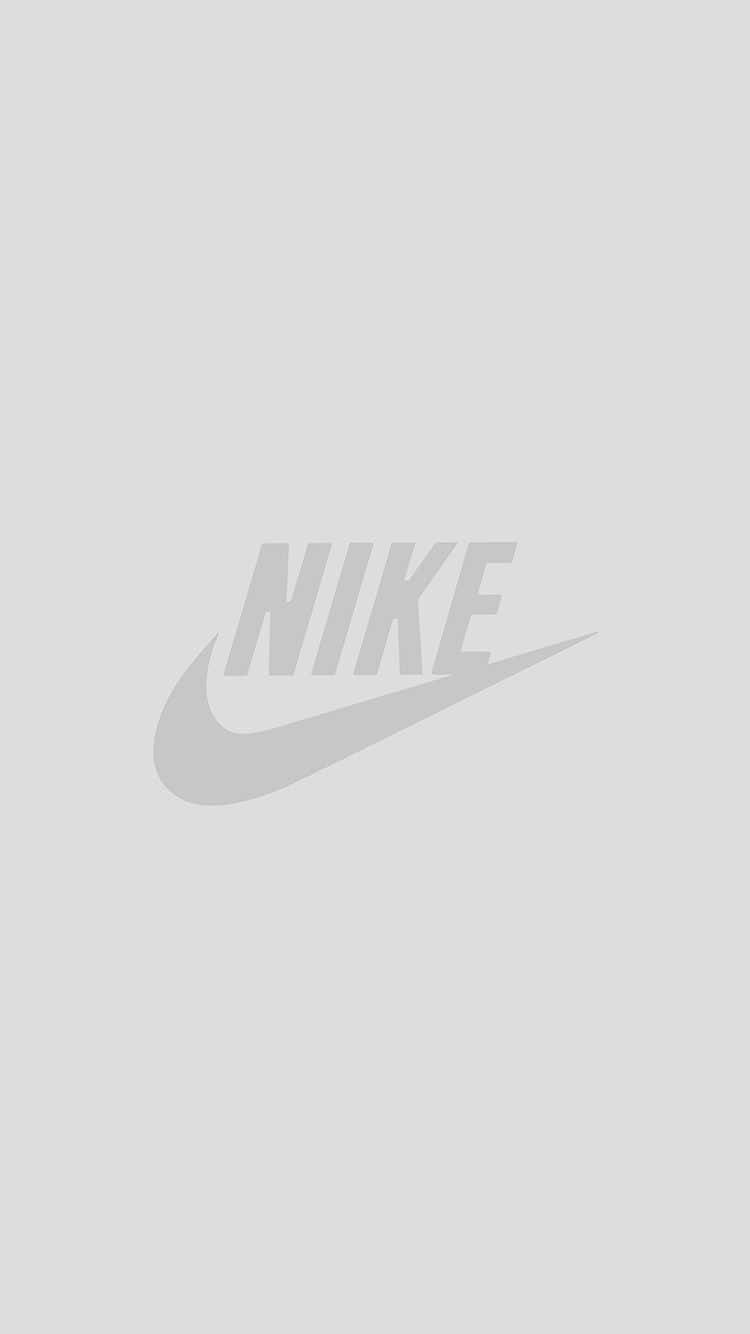 सफेद मिनिमलिस्ट Nike iPhone वॉलपेपर