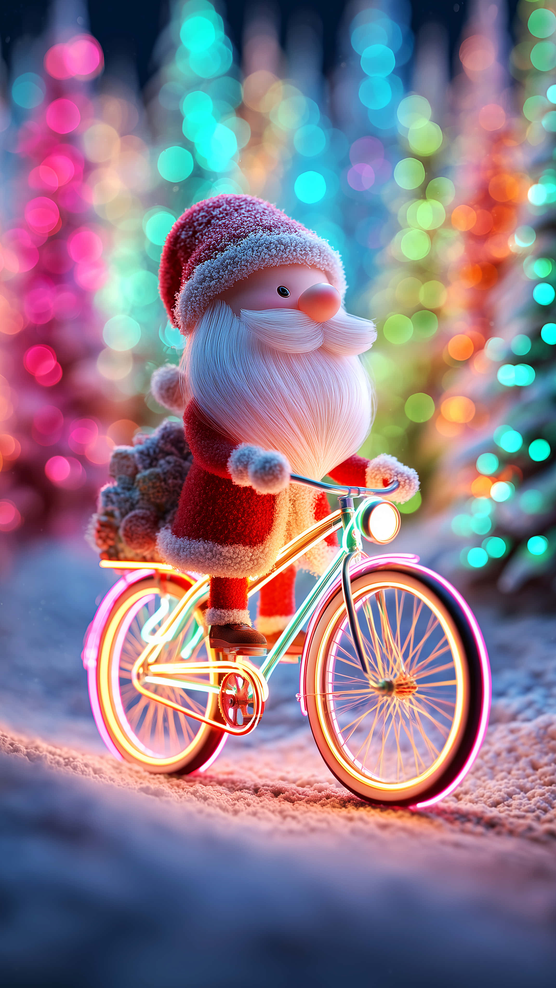 सांता क्लॉज़ क्रिसमस वॉलपेपर