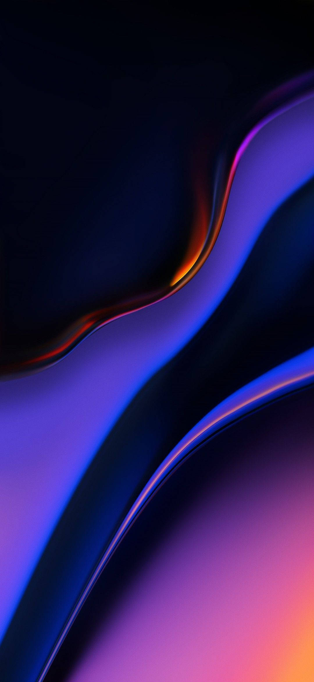 सैमसंग मोबाइल एब्सट्रैक्ट कर्व्स वॉलपेपर
