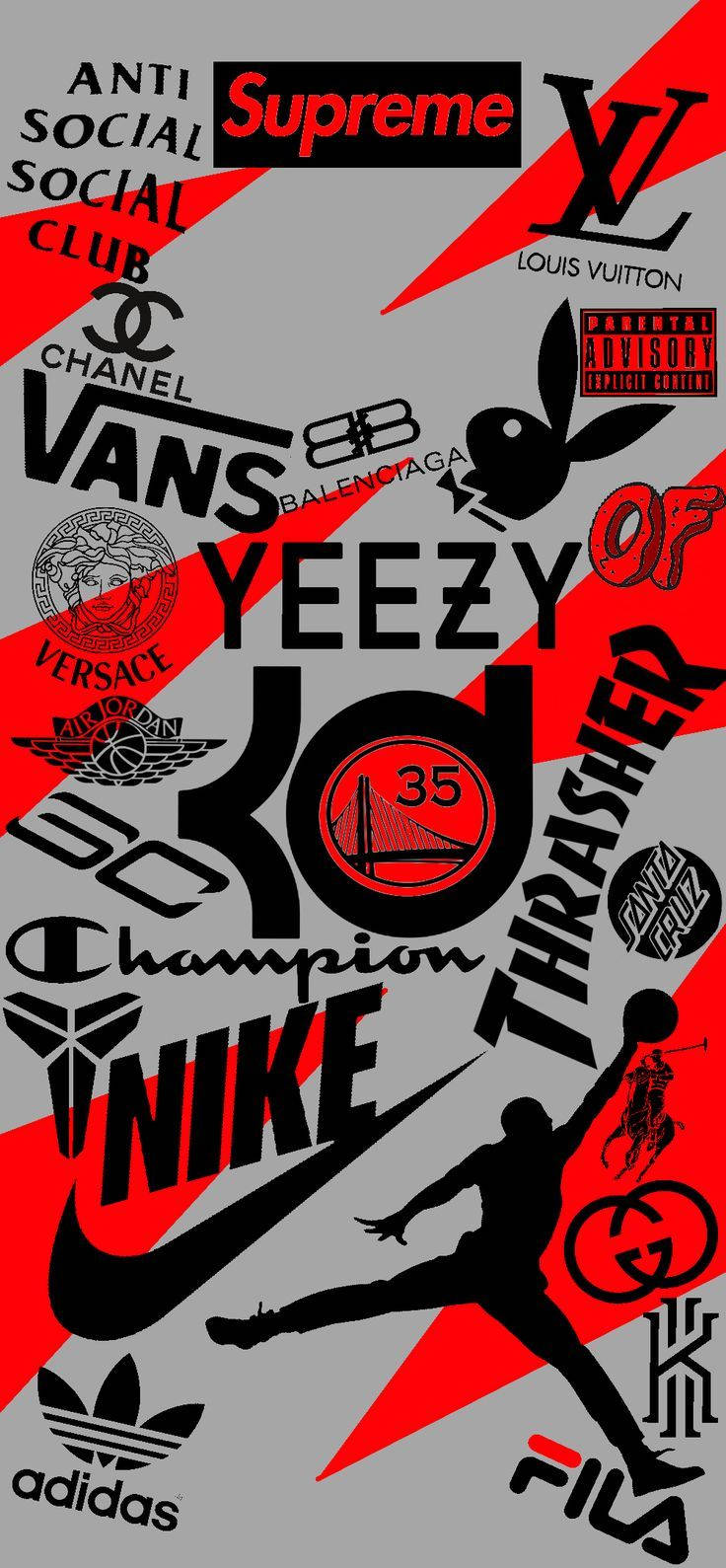 स्टाइल और स्पोर्टी का मेल: Nike ग्रैफिटी वॉलपेपर