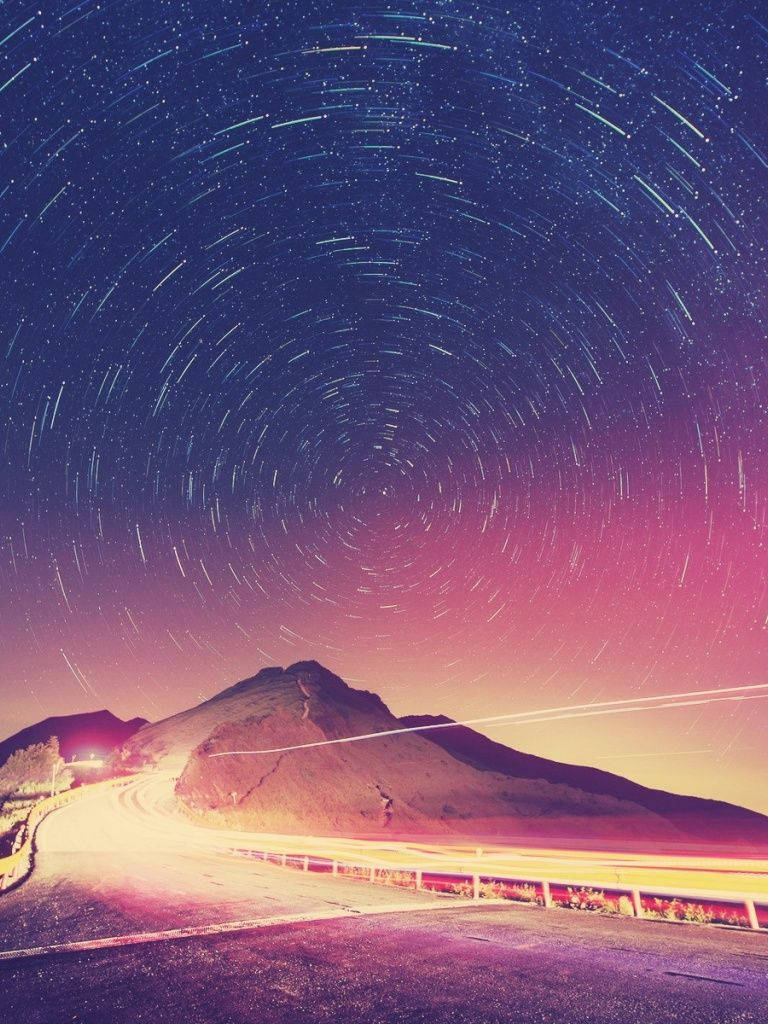 स्टारी नाइट आईपैड मिनी वॉलपेपर