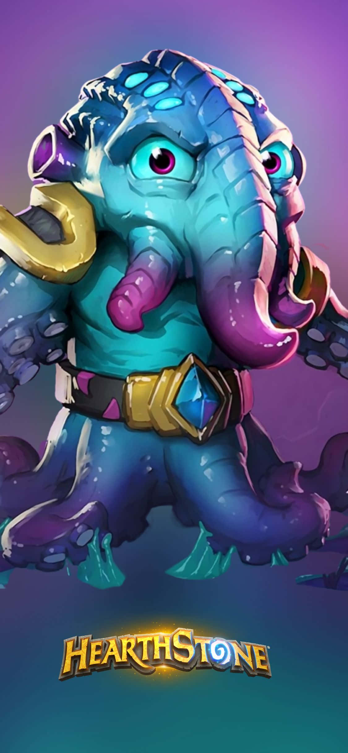 Spawn Of N'Zoth iPhone XS Hearthstone बैकग्राउंड वॉलपेपर