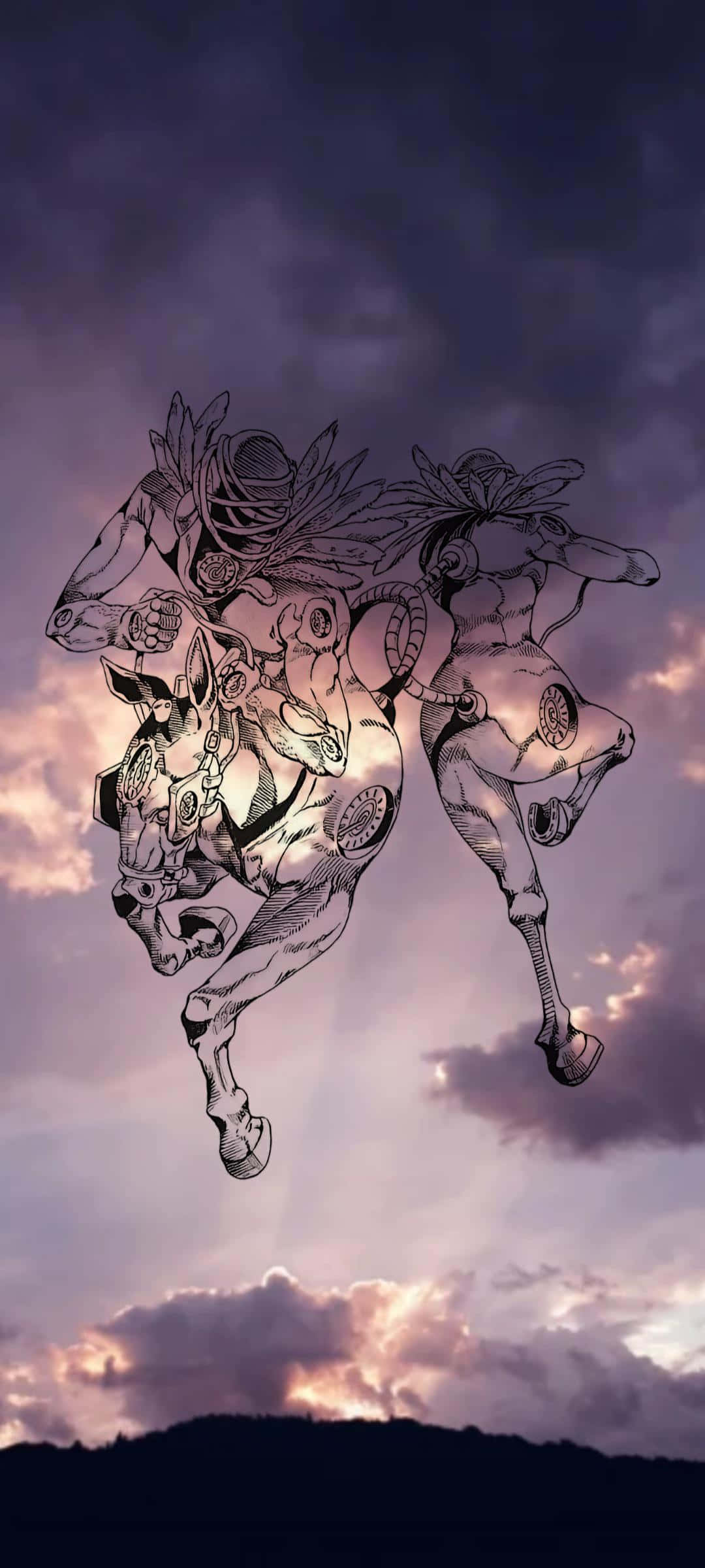 स्वर्गीय आकाश एक रहस्यमय और सुंदर दृश्य है वॉलपेपर