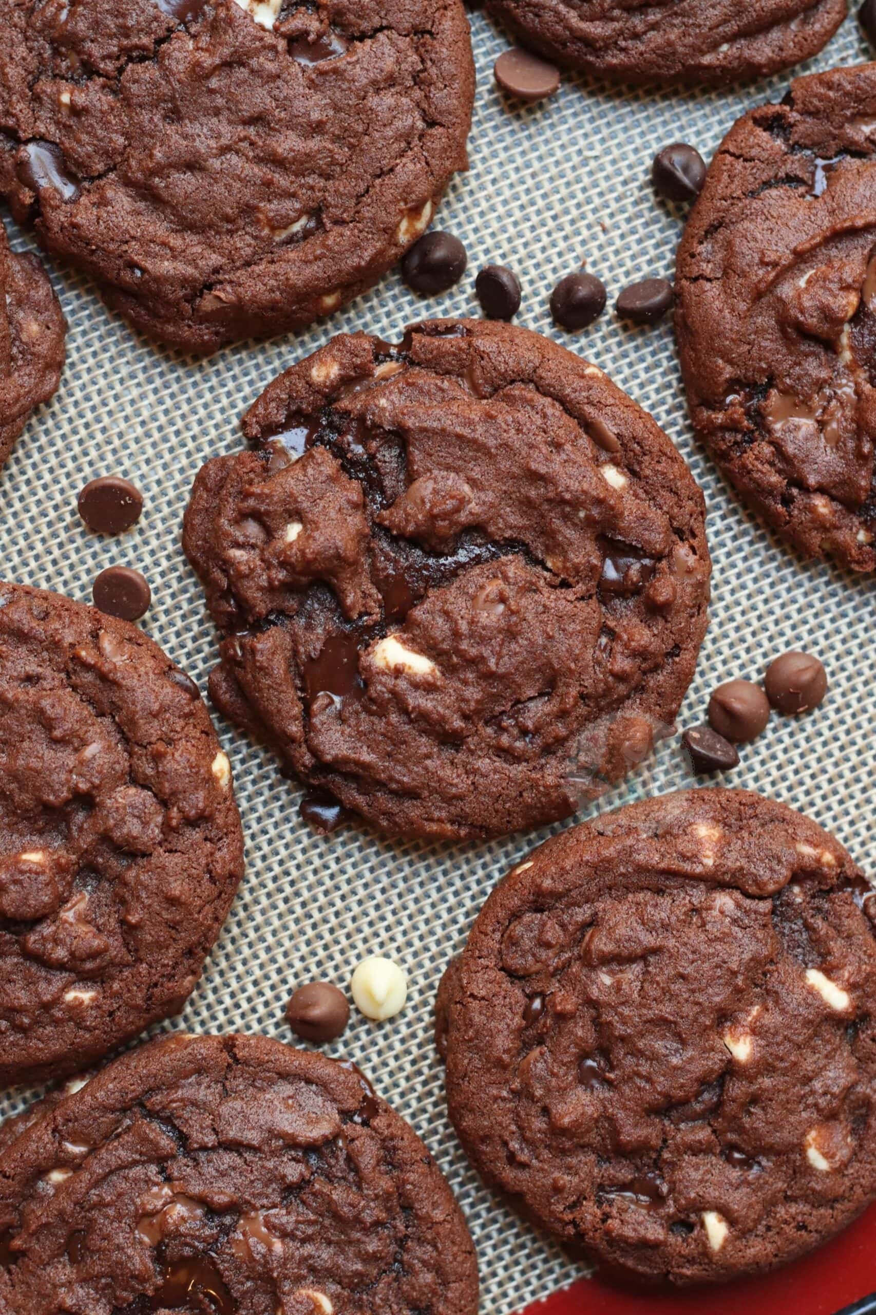 स्वादिष्ट रूप से ताजा और मीठी कुकी वॉलपेपर