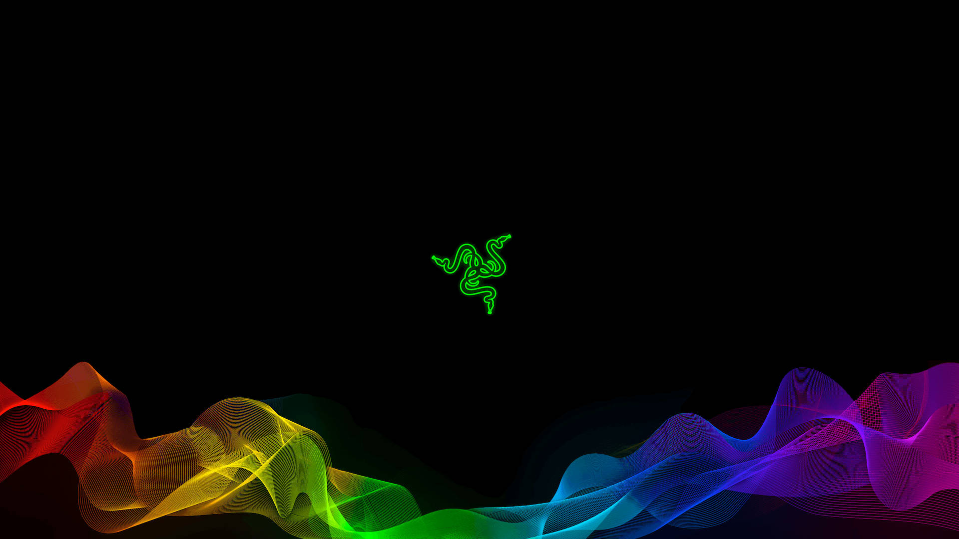 हरा Razer RGB 4K वॉलपेपर