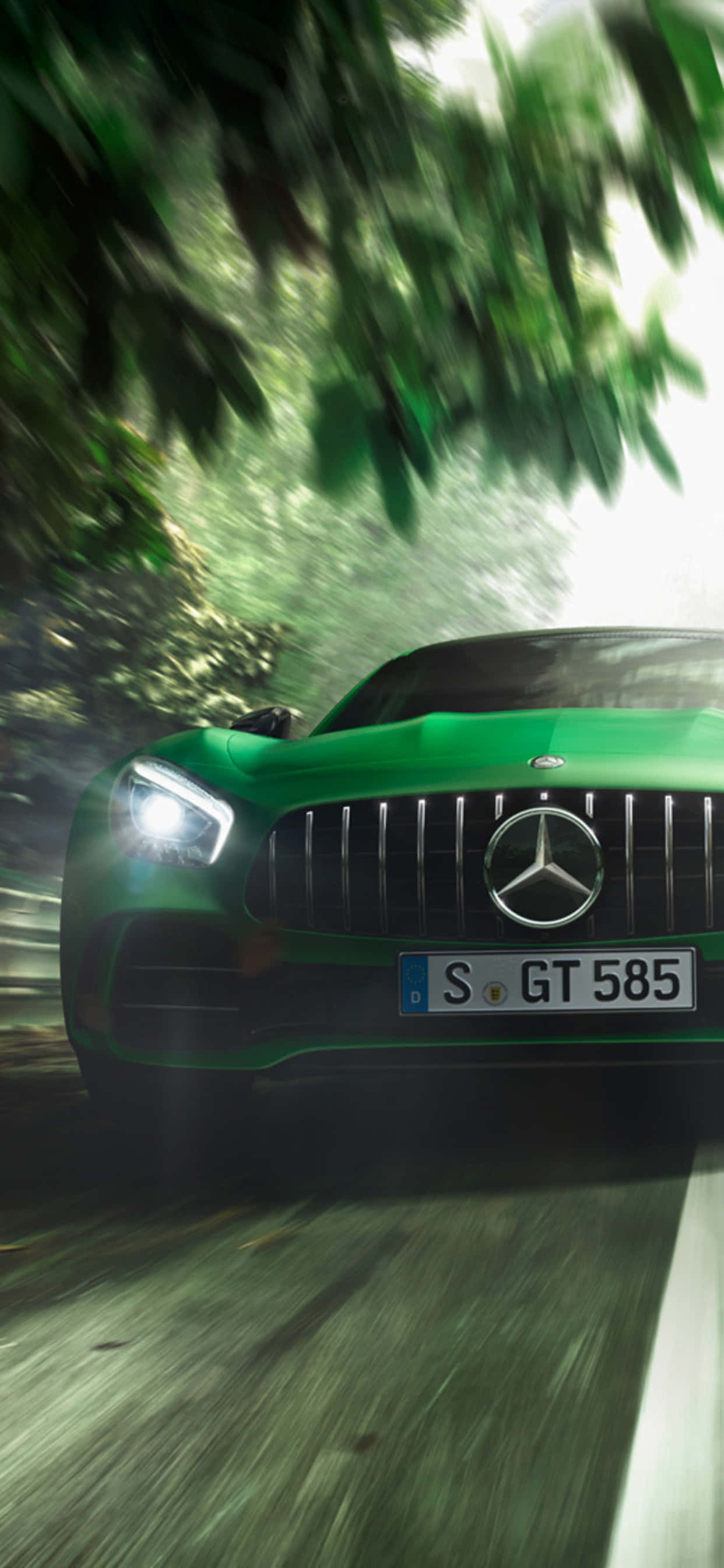 हरा एंड्रॉयड Amg Gt-r पृष्ठभूमि वॉलपेपर