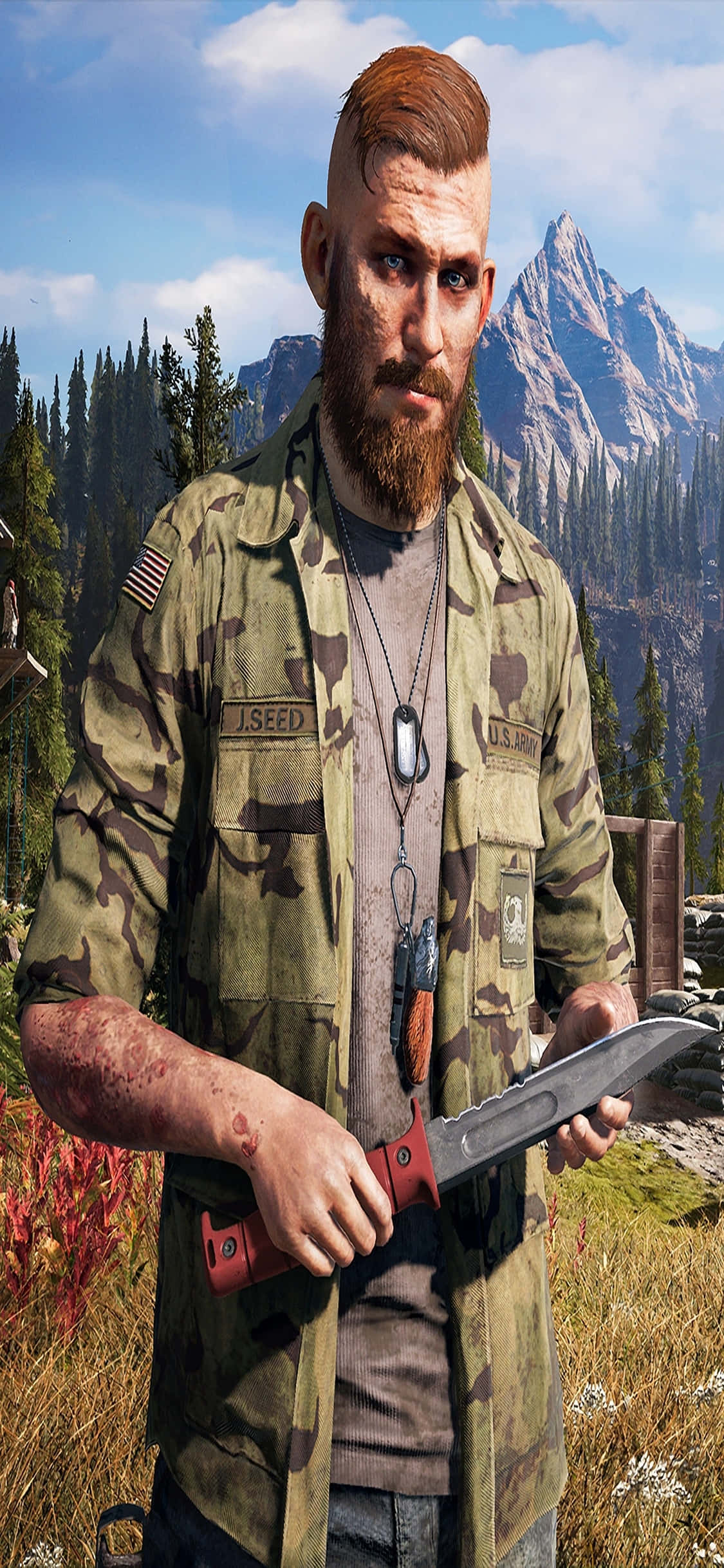 हाई-डेफिनिशन गेमिंग अनुभव: iPhone Xs पर Far Cry 5 का आनंद लें वॉलपेपर