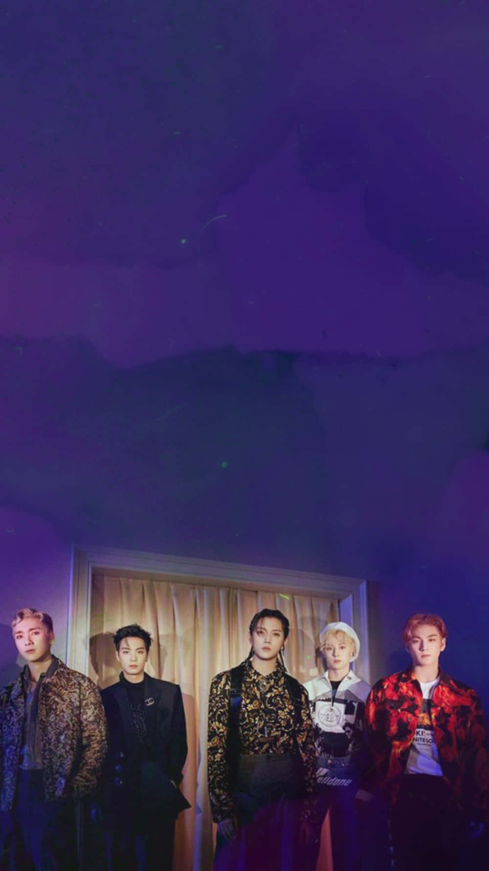 뉴이스트 케이팝 보이그룹 다크 वॉलपेपर