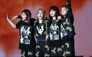 2NE1 विश्व दौरा वॉलपेपर — 16:10 वॉलपेपर