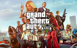 4K GTA 5 कलाकारों का समूह