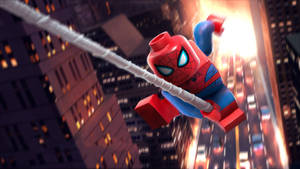 4k LEGO स्पाइडरमैन — स्पाइडरमैन वॉलपेपर