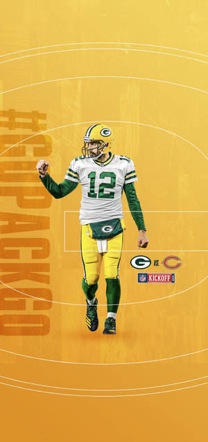 Aaron Rodgers NFL 2019 पोस्टर वॉलपेपर — आईफोन 14 प्लस वॉलपेपर