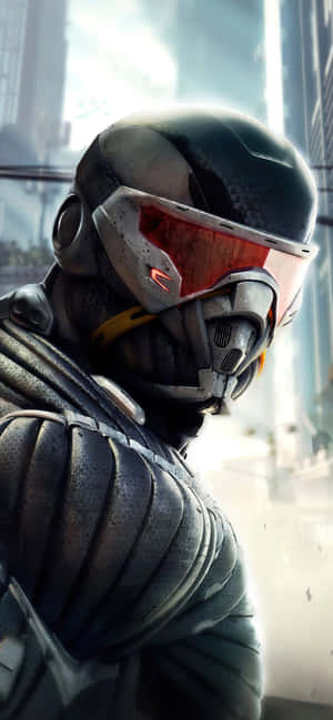 Iphone Xs Max Crysis Warhead पृष्ठभूमि — आईफोन 15 प्रो वॉलपेपर