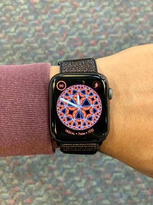 Apple Watch बहुरूपी पैटर्न डायल वॉलपेपर — Apple Watch वॉलपेपर