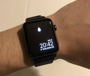 Apple Watch लटकता हुआ बल्ब इंटरफ़ेस वॉलपेपर — Apple Watch वॉलपेपर