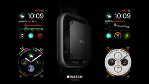 Apple Watch सीरीज़ चार विशिष्टताएँ वॉलपेपर — Apple Watch वॉलपेपर