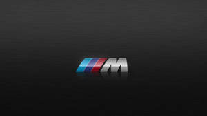 BMW M लोगो ब्लैक वुड टेक्सचर — BMW वॉलपेपर