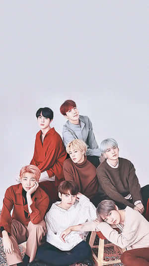 BTS आईफोन बैकड्रॉप — बीटीएस ग्रुप फोटो जीआईएफ वॉलपेपर