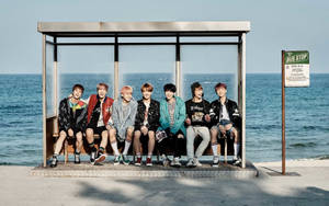 BTS ग्रुप फोटो YNWA वॉलपेपर — बीटीएस ग्रुप फोटो जीआईएफ वॉलपेपर