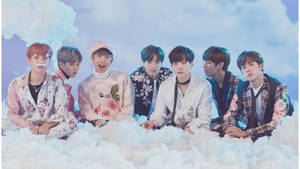 BTS डेस्कटॉप नकली बर्फ पर — बीटीएस डेस्कटॉप वॉलपेपर