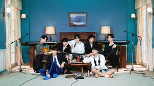 BTS समूह फोटो BE एल्बम वॉलपेपर — बीटीएस ग्रुप फोटो जीआईएफ वॉलपेपर