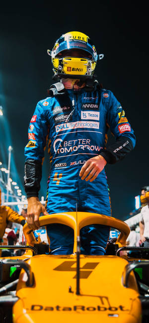 F1 आईफ़ोन नॉरिस 2021 सऊदी अरबी GP — 1320x2868 वॉलपेपर