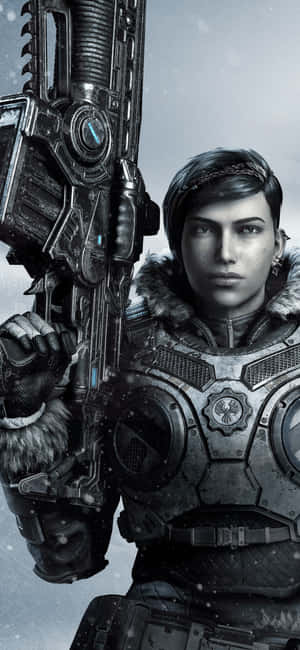 iPhone X Gears Of War 5 बैकग्राउंड — मोटोरोला एज 70 फ्यूजन वॉलपेपर