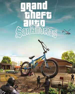 GTA बैकग्राउंड — वीडियो गेम GIF वॉलपेपर