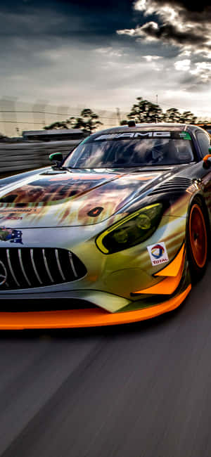 Iphone X Amg Gt-r बैकग्राउंड — Honor Play 80 Plus वॉलपेपर