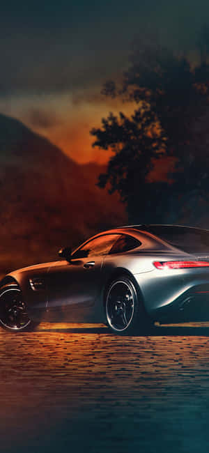 Iphone X Amg Gt-r पृष्ठभूमि — Honor Play20A वॉलपेपर