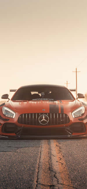 Iphone X Amg Gt-r Background — Honor 500 वॉलपेपर