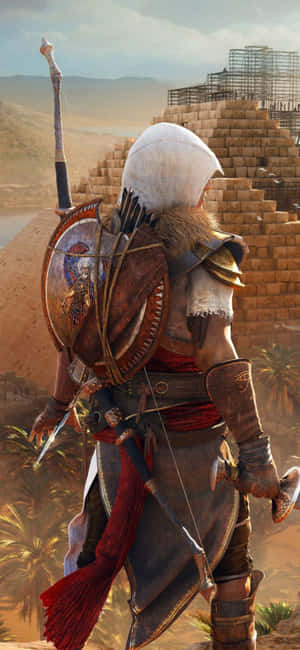 Iphone X Assassin's Creed Origins पृष्ठभूमि — Zenfone 11 Ultra वॉलपेपर