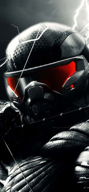 iPhone X Crysis 3 बैकग्राउंड — Zenfone 11 Ultra वॉलपेपर