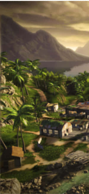 iPhone X Far Cry 3 बैकग्राउंड — Vivo X200T वॉलपेपर