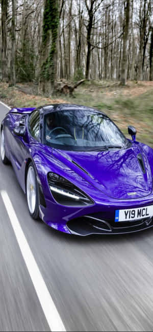 iPhone X McLaren 720s पृष्ठभूमि — गैलेक्सी S24 एफई वॉलपेपर