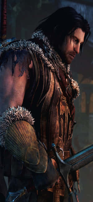 iPhone X Shadow Of Mordor बैकग्राउंड — आईफोन 16 प्रो वॉलपेपर