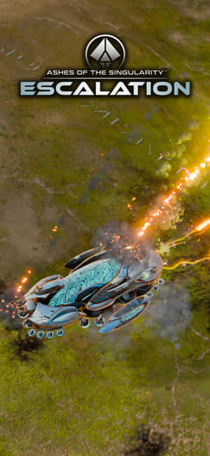 iPhone X Ashes Of The Singularity Escalation बैकग्राउंड — आईफोन 14 प्लस वॉलपेपर