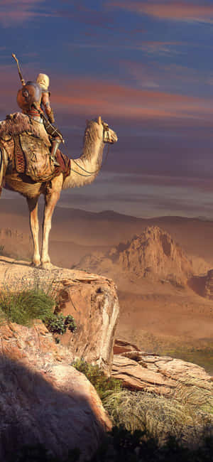 Iphone X Assassin's Creed Origins बैकग्राउंड — Huawei Enjoy 90 Pro Max वॉलपेपर