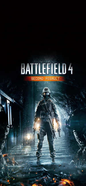 iPhone X Battlefield 4 पृष्ठभूमि — गैलेक्सी S24 एफई वॉलपेपर