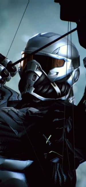 iPhone X Crysis 3 बैकग्राउंड — Zenfone 11 Ultra वॉलपेपर