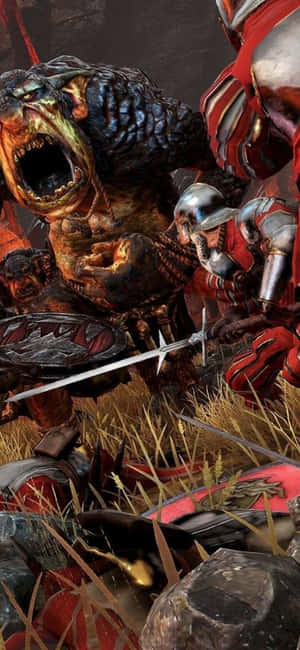 Iphone X Total War Warhammer बैकग्राउंड — Vivo S30 वॉलपेपर