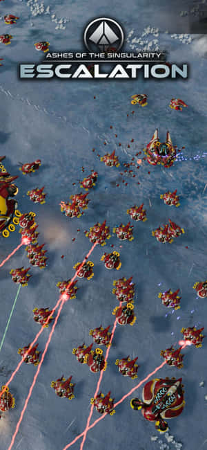 iPhone X Ashes Of The Singularity Escalation बैकग्राउंड — वनप्लस 15 वॉलपेपर