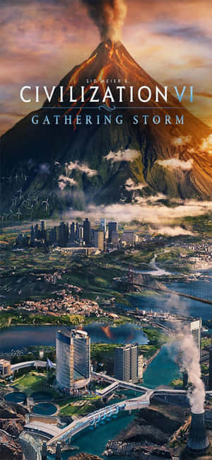 Iphone X Civilization V बैकग्राउंड — गैलेक्सी S25 अल्ट्रा वॉलपेपर