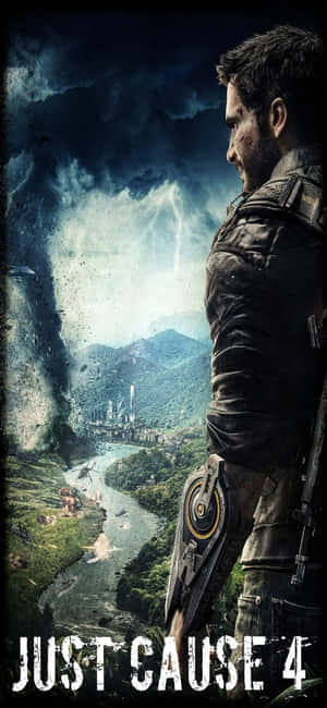 iPhone X Just Cause 4 पृष्ठभूमि — ओप्पो F31 वॉलपेपर