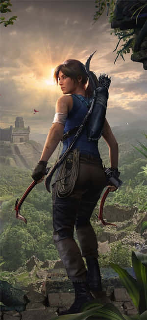 Iphone X Shadow Of The Tomb Raider बैकग्राउंड — रेडमी K वॉलपेपर