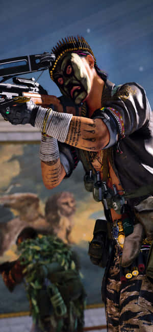 iPhone Xs Call Of Duty Black Ops Cold War बैकग्राउंड — ओप्पो K14x वॉलपेपर