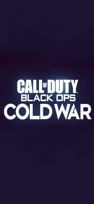 iPhone Xs Call Of Duty Black Ops Cold War पृष्ठभूमि — Vivo X300 Pro वॉलपेपर